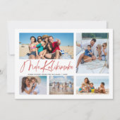 Mele Kalikimaka Hawaiian Kerstfoto Collage Feestdagenkaart (Voorkant)