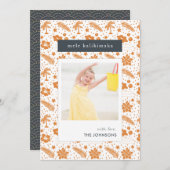 Mele Kalikimaka Hawaiian-kerstfotokaart Feestdagenkaart (Voorkant / Achterkant)