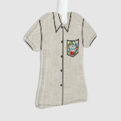 Mele Kalikimaka Hawaiian Kerstmis Aloha Shirt Ornament (voorkant)