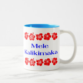 Mele Kalikimaka Hawaiian Kerstmis Hibiscus Mok