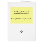 Mele Kalikimaka Hawaiian Kerstmis Kaart (Achterkant)