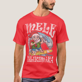 Mele Kalikimaka Hawaiian Kerstmis T-shirt