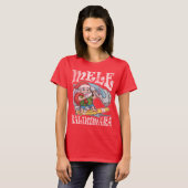 Mele Kalikimaka Hawaiian Kerstmis T-shirt (Voorkant volledig)