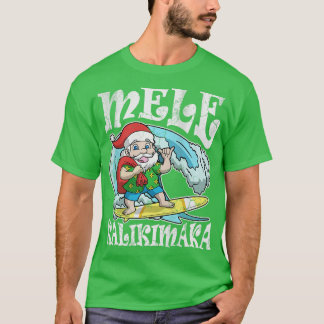 Mele Kalikimaka Hawaiian Kerstmis T-shirt