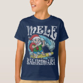 Mele Kalikimaka Hawaiian Kerstmis T-shirt (Voorkant)
