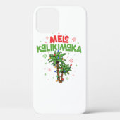 Mele Kalikimaka Hawaiian Kerstpalmboom Licht Case-Mate iPhone Case (Achterkant)