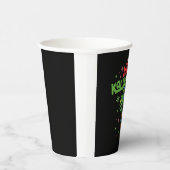 Mele Kalikimaka Hawaiian Kerstpalmboom Licht Papieren Bekers (Rechts)