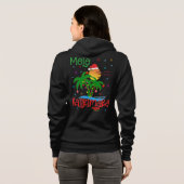 Mele Kalikimaka Hawaiian Merry Kerstmis Aloha  Hoodie (Achterkant volledig)