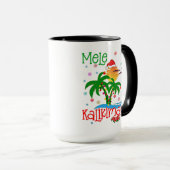 Mele Kalikimaka Hawaiian Merry Kerstmis Aloha  Mok (Voorkant rechts)