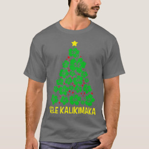 Mele Kalikimaka Hawaiian Merry Kerstmis Hawaii T-shirt