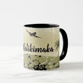 Mele Kalikimaka Hawaiian Merry Kerstmis Mok (Voorkant rechts)