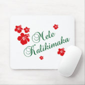 Mele Kalikimaka ~ Hawaiian Merry Kerstmis Muismat (Met muis)