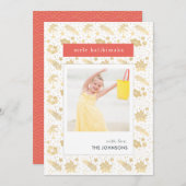 Mele Kalikimaka Hawaiian met kerstkaart (Voorkant / Achterkant)