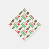 Mele Kalikimaka Hawaiian Pineapple Merry Kerstmis Servet (Hoek)