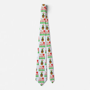 Mele Kalikimaka Hawaiian Pineapple Merry Kerstmis Stropdas