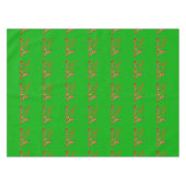 Mele Kalikimaka Hawaiian Pineapple Tafelkleed (Voorkant (Horizontaal))