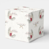 Mele Kalikimaka, Hawaiian Style Kerstmis Bedankdoosjes (Achterkant)