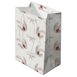 Mele Kalikimaka, Hawaiian Style Kerstmis Medium Cadeauzakje