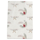 Mele Kalikimaka, Hawaiian Style Kerstmis Medium Cadeauzakje (Achterkant)