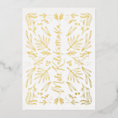 Mele Kalikimaka Hawaiian Tropical Christmas Kaart (Voorkant)