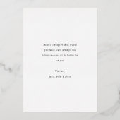 Mele Kalikimaka Hawaiian Tropical Christmas Kaart (Achterkant)