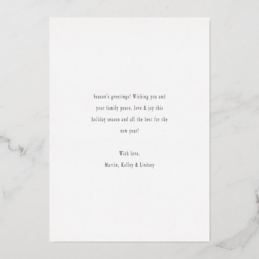 Mele Kalikimaka Hawaiian Tropical Christmas Kaart (Achterkant)