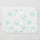 Mele Kalikimaka Hawaiian Vakantiefoto Feestdagenkaart (Achterkant)