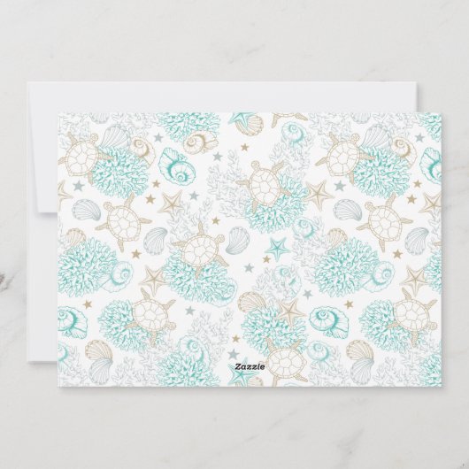 Mele Kalikimaka Hawaiian Vakantiefoto Feestdagenkaart (Achterkant)