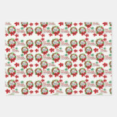 Mele Kalikimaka Hawaiian Wreath Wrapping Paper (Voorkant)