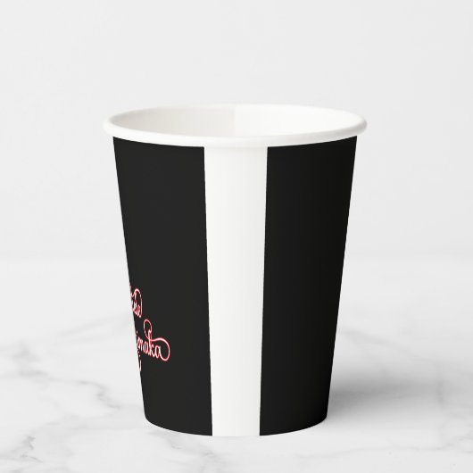 Mele Kalikimaka Hawaiian Zweet voor Kerstmis Papieren Bekers (Links)