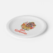 Mele Kalikimaka Hawain Merry Kerstmis Papieren Bordje (Gekanteld)