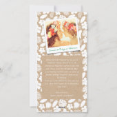 Mele Kalikimaka Hibiscus Kerstboom Foto Feestdagenkaart (Achterkant)