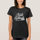 Mele Kalikimaka is het ding om Hawaii te zeggen T-shirt (Voorkant)