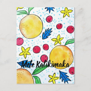 Mele Kalikimaka-kaart Briefkaart