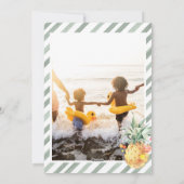 Mele Kalikimaka | Kaart voor kerstfoto's (Achterkant)