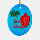 Mele Kalikimaka Keramisch Ornament (Rechts)