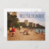 Mele Kalikimaka Kerst Briefkaarten! Feestdagenkaart (Voorkant / Achterkant)