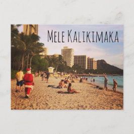 Mele Kalikimaka Kerst Briefkaarten! Feestdagenkaart