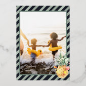 Mele Kalikimaka | Kerst Foto Collage Kaart (Achterkant)
