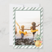 Mele Kalikimaka | Kerst Foto Collage Kaart (Achterkant)