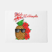 Mele Kalikimaka kerstananas Deurmat (Voorkant)