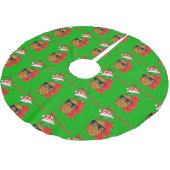 Mele Kalikimaka kerstananas Kerstboom Rok (Gekanteld)