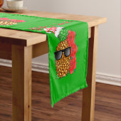 Mele Kalikimaka kerstananas Korte Tafelloper (Voorbeeld)
