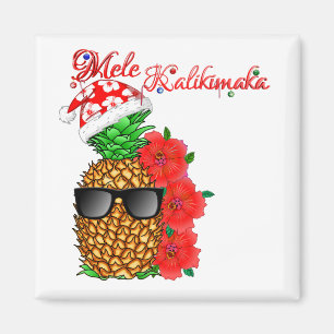 Mele Kalikimaka kerstananas Magneet