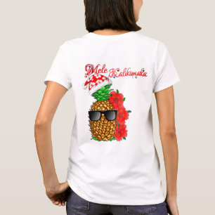 Mele Kalikimaka kerstananas T-shirt