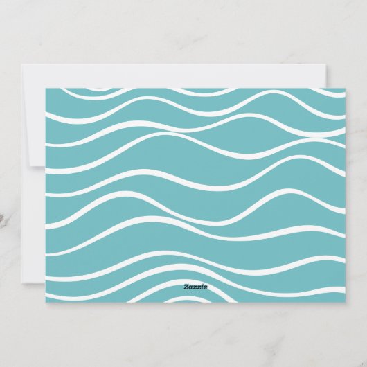 Mele Kalikimaka kerstfoto Feestdagenkaart (Achterkant)