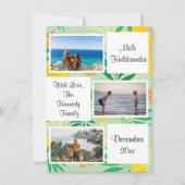 Mele Kalikimaka kerstfoto Kaart collage (Voorkant)