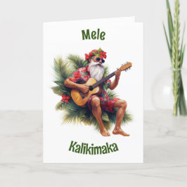 Mele Kalikimaka kerstKaart Bedankkaart