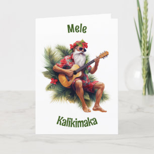 Mele Kalikimaka kerstKaart Bedankkaart
