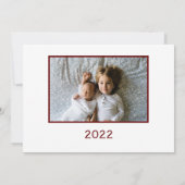 Mele Kalikimaka kerstKaart Kaart (Achterkant)